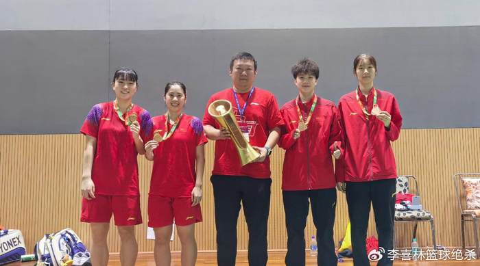 开云体育下载-夺3冠1亚!中国女羽17岁新星崛起22胜1负:看齐陈清晨贾一凡?|女双|谭可萱|混双|世青赛|女双冠军_新浪体育_新浪新闻